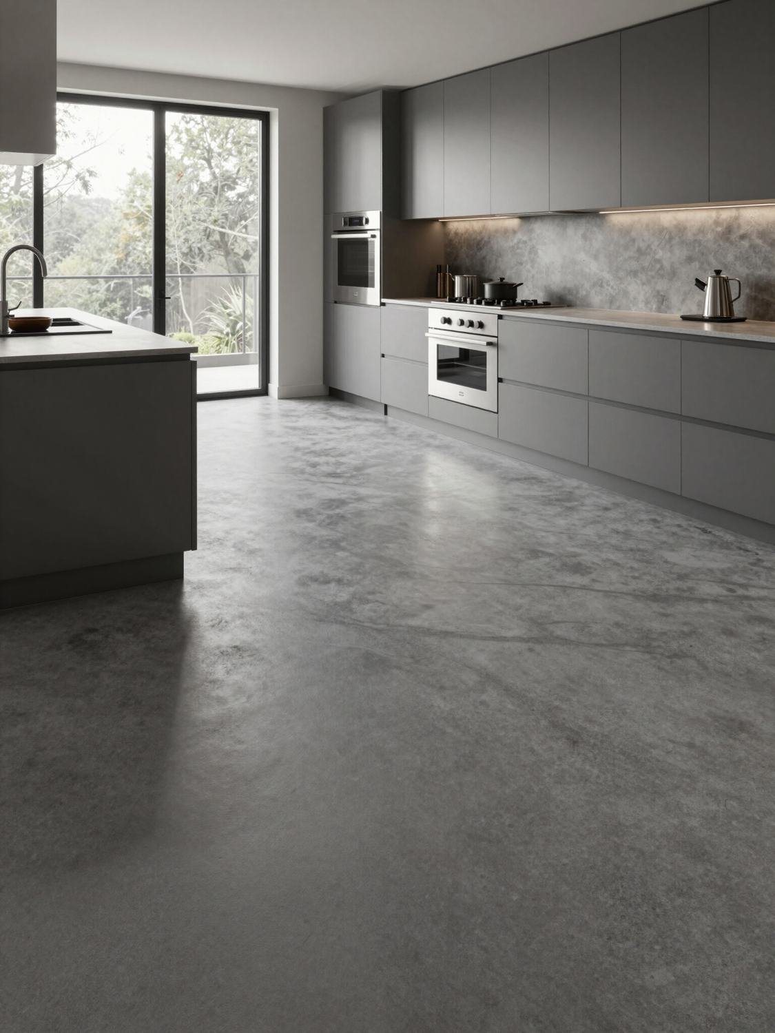 Microcement floors & walls