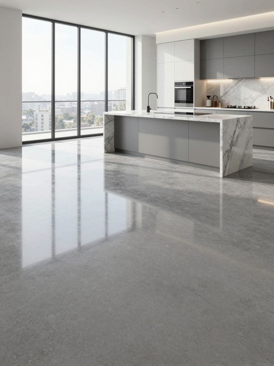 Microcement floors & walls