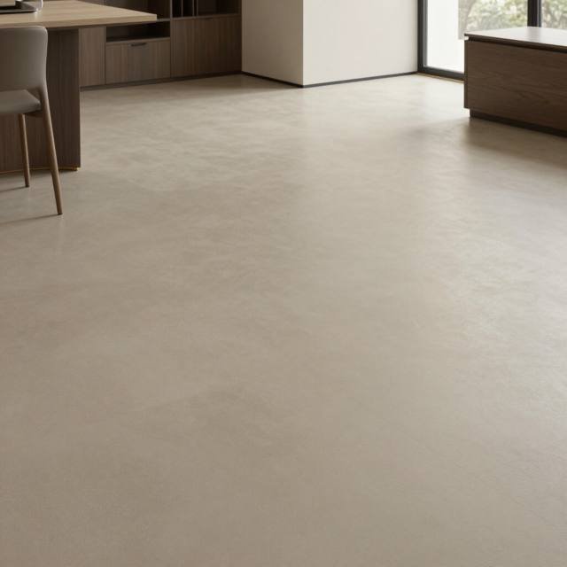 Microcement floors