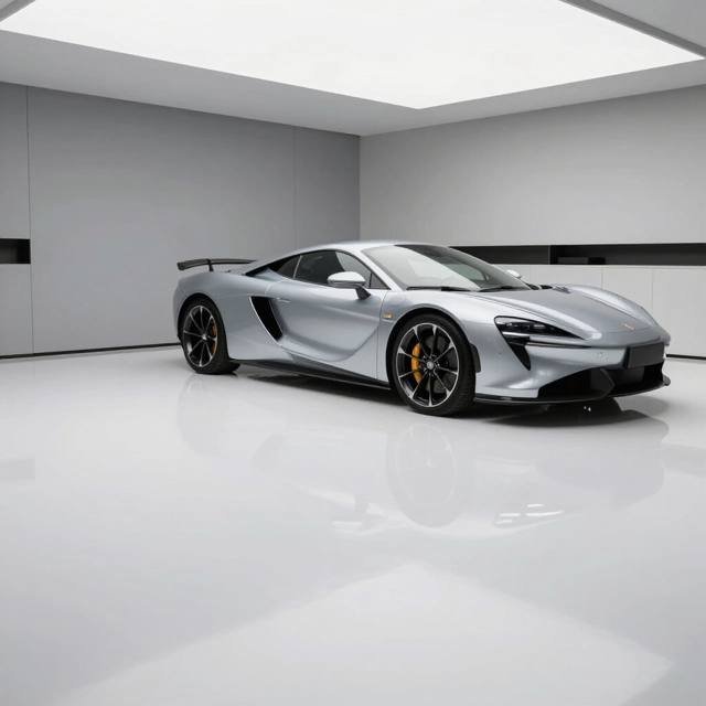 Flake garage floors