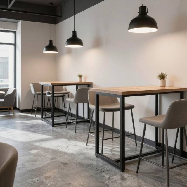 Open-plan spaces